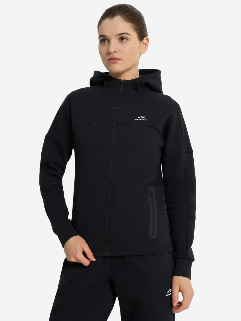 фото Толстовка женская athlex, черный