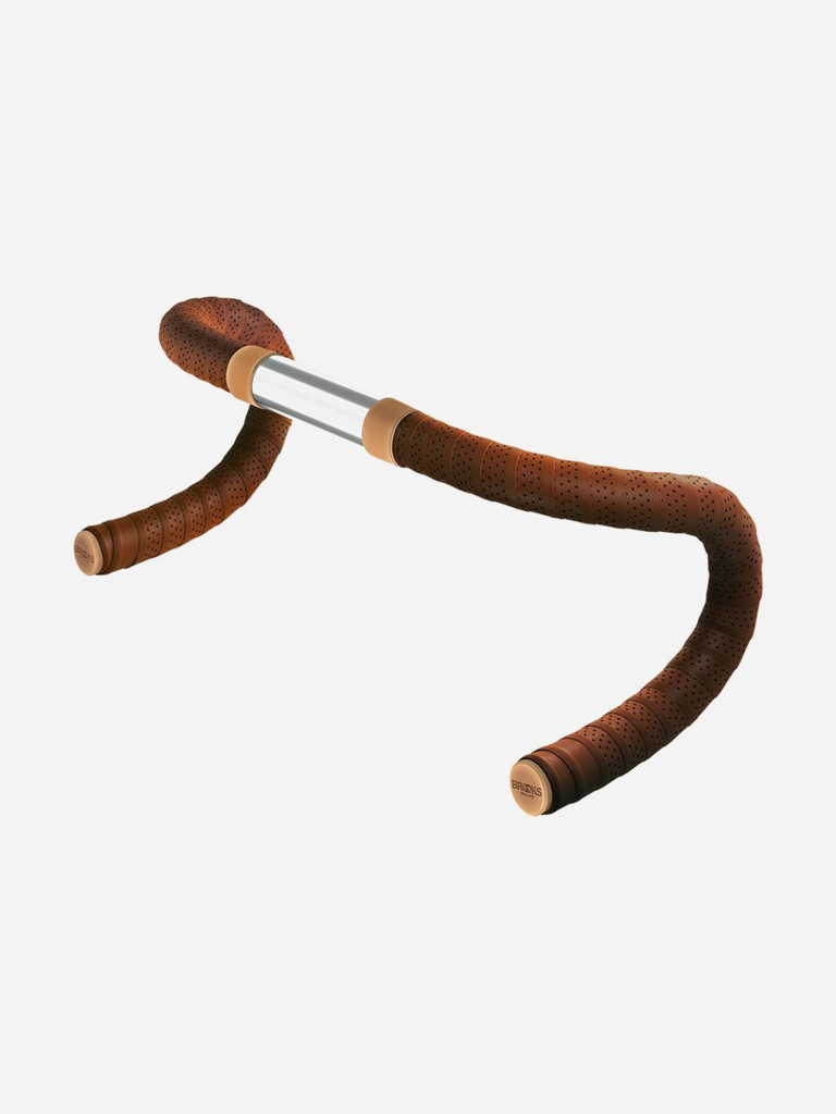 Обмотка на руль Brooks Leather Bar Tape Brown