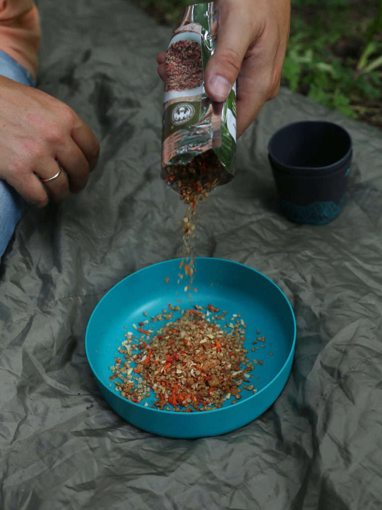 Гречка с овощами (блюдо быстрого приготовления), 3 упак. по 80г.