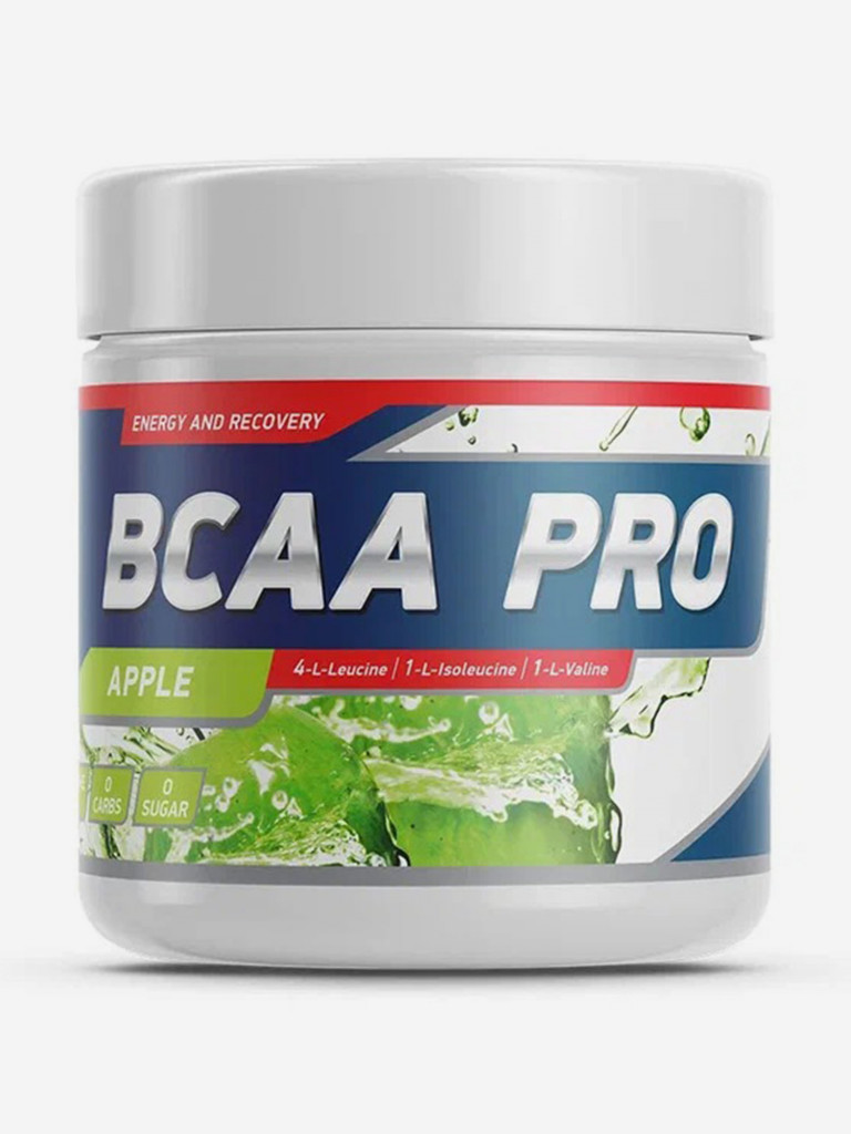 Аминокислоты BCAA PRO 250 g Яблоко Geneticlab Nutrition
