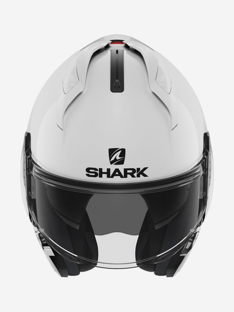 Мотошлем трансформер модуляр SHARK EVO GT BLANK White Glossy
