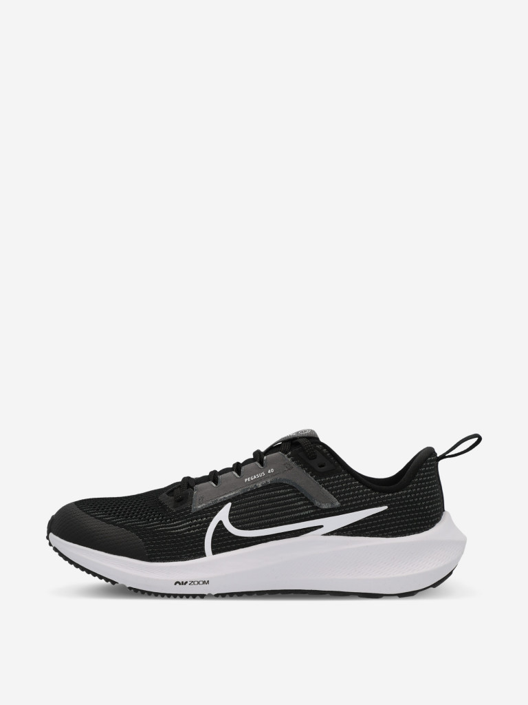 Кроссовки детские Nike Air Zoom Pegasus 40 Gs черный/белый цвет — купить за  15699 руб., отзывы в интернет-магазине Спортмастер