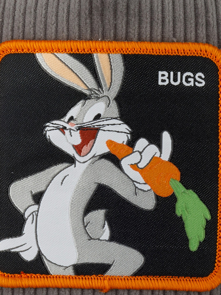Бейсболка с сеточкой CAPSLAB CL/LOO8/1/CT/BUG6 Looney Tunes Bugs Bunny (серый)