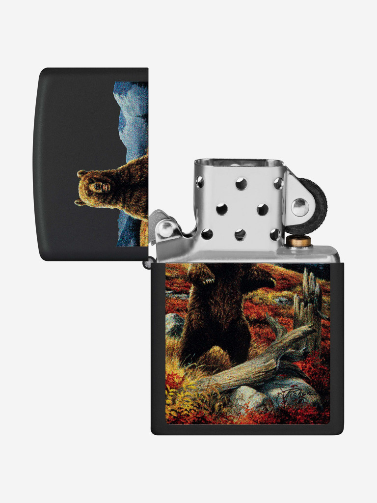 Зажигалка бензиновая ZIPPO 48597 Bear Linda Picken