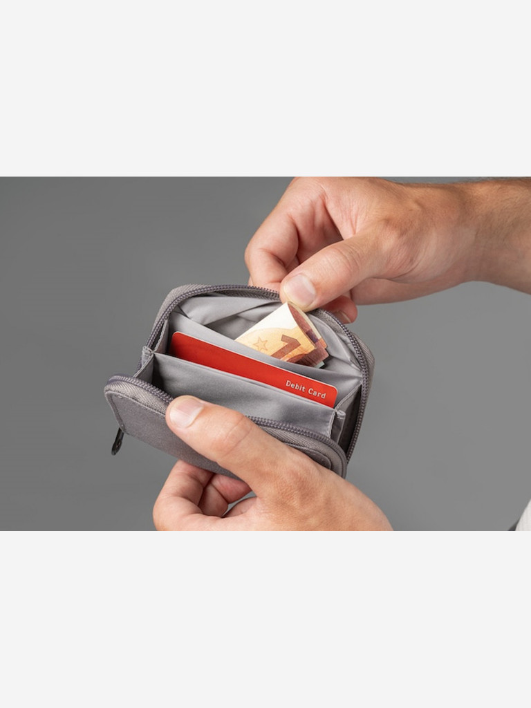 Кошелек антивор Pacsafe RFIDsafe Card Wallet, Stone