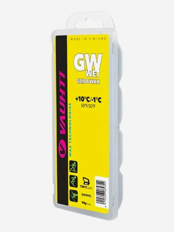 Парафин VAUHTI GW WET без фтора, желтый, +10°/-1°С