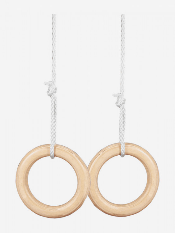 Кольца гимнастические Sportlim деревянные