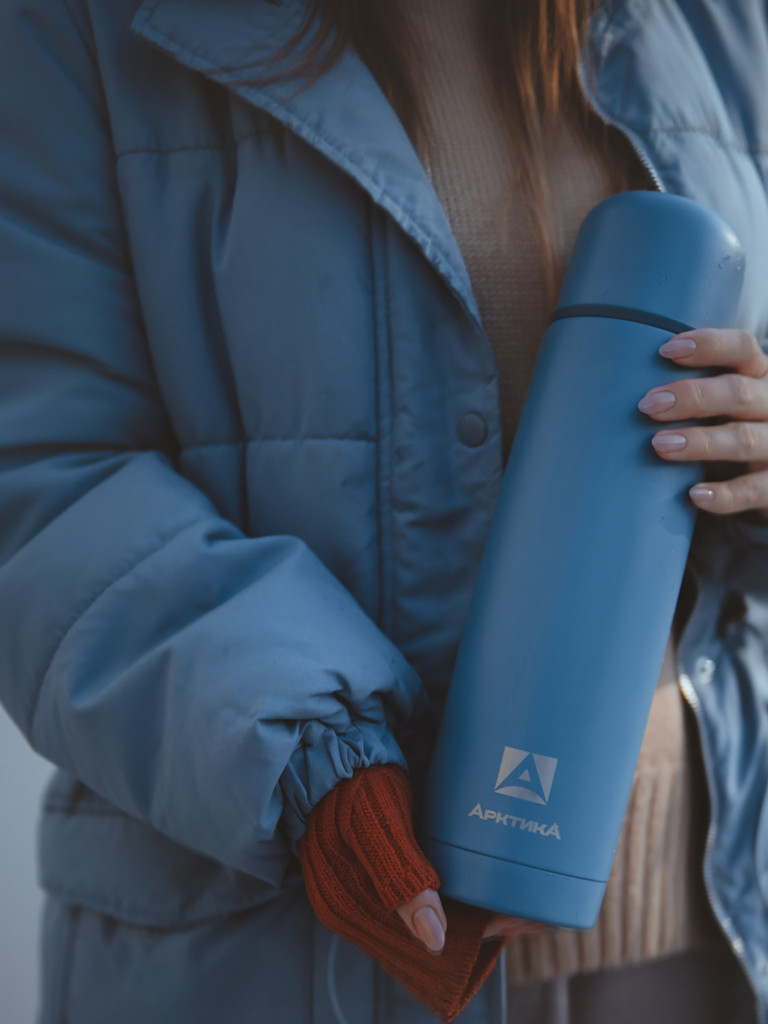 Термос вакуумный Арктика 1 л, нордик