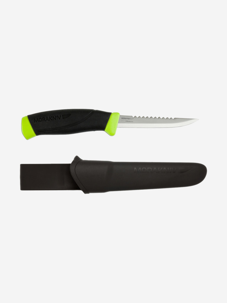 Нож туристический Morakniv Fishing Comfort Serrated Edge, 214 мм