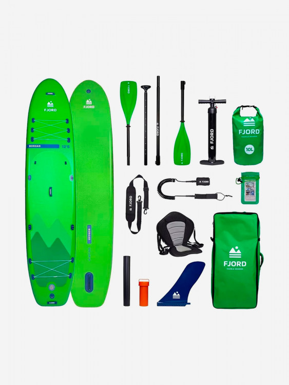 Доска SUP надувная Fjord Borgar 12'6"х34"х6"