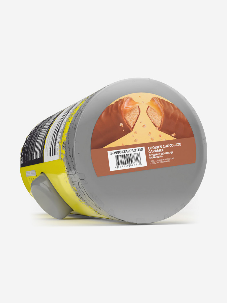 Соевый протеин Steelpower Iso Vegetal, 900 г, 71% белка, Печенье, Шоколад, Карамель (твикс)