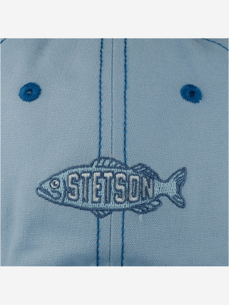 Бейсболка STETSON 7711143 BASEBALL CAP FISHING (голубой)