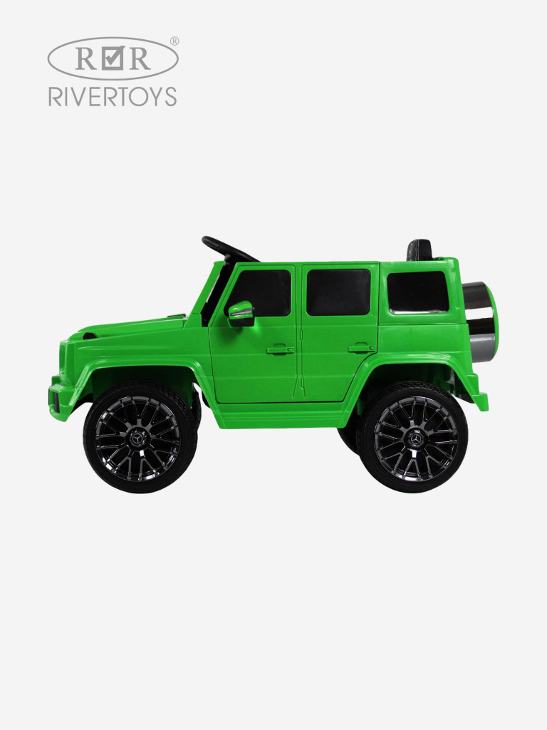Детский электромобиль RIVERTOYS Mercedes-AMG G63 (G222GG) зеленый