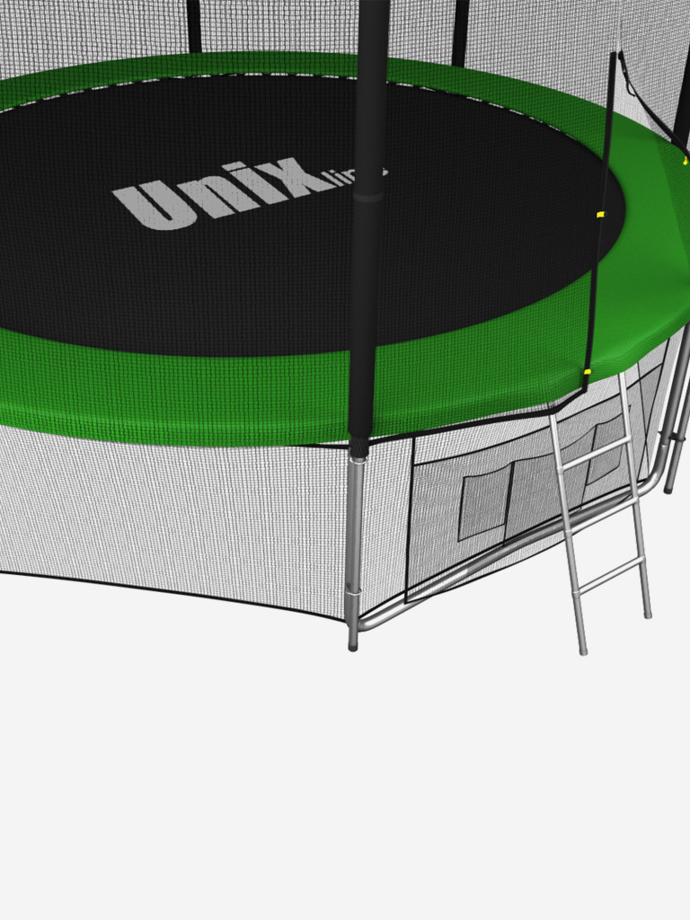 Батут UNIX Line Classic 14 ft (outside) Green