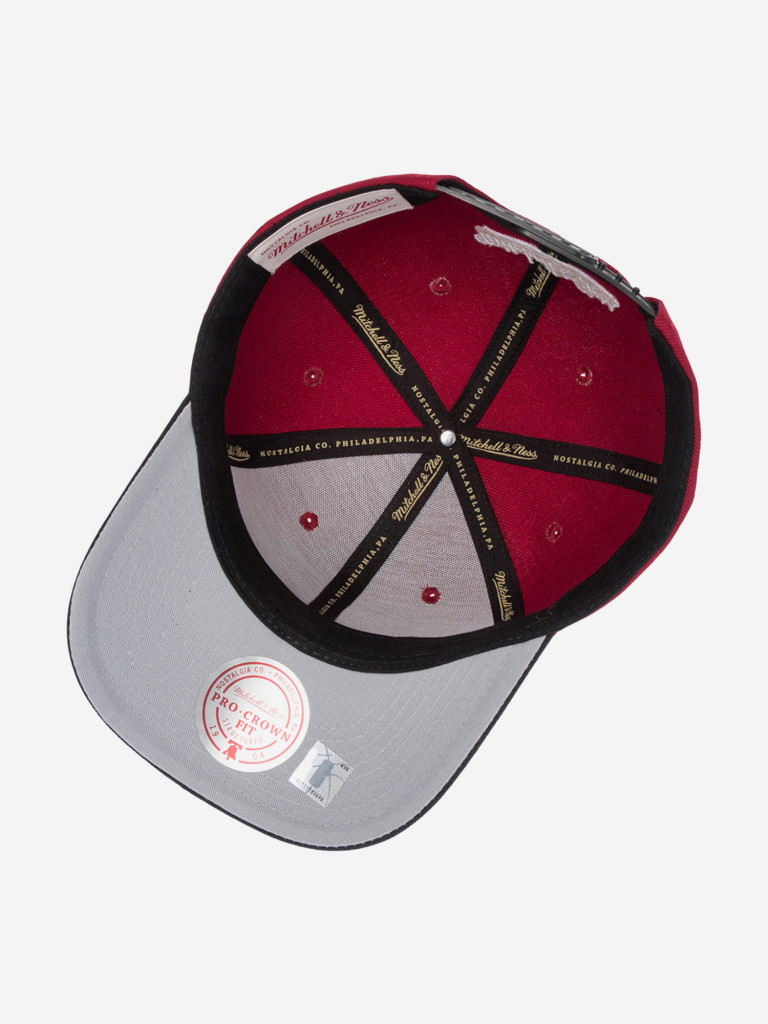 Бейсболка MITCHELL NESS HP10368-MHERED1 Miami Heat NBA (красный)