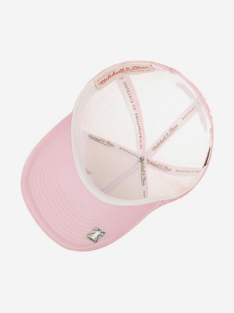 Бейсболка с сеточкой MITCHELL NESS 5HSSLD21130-AHAPINK Atlanta Hawks NBA (розовый)