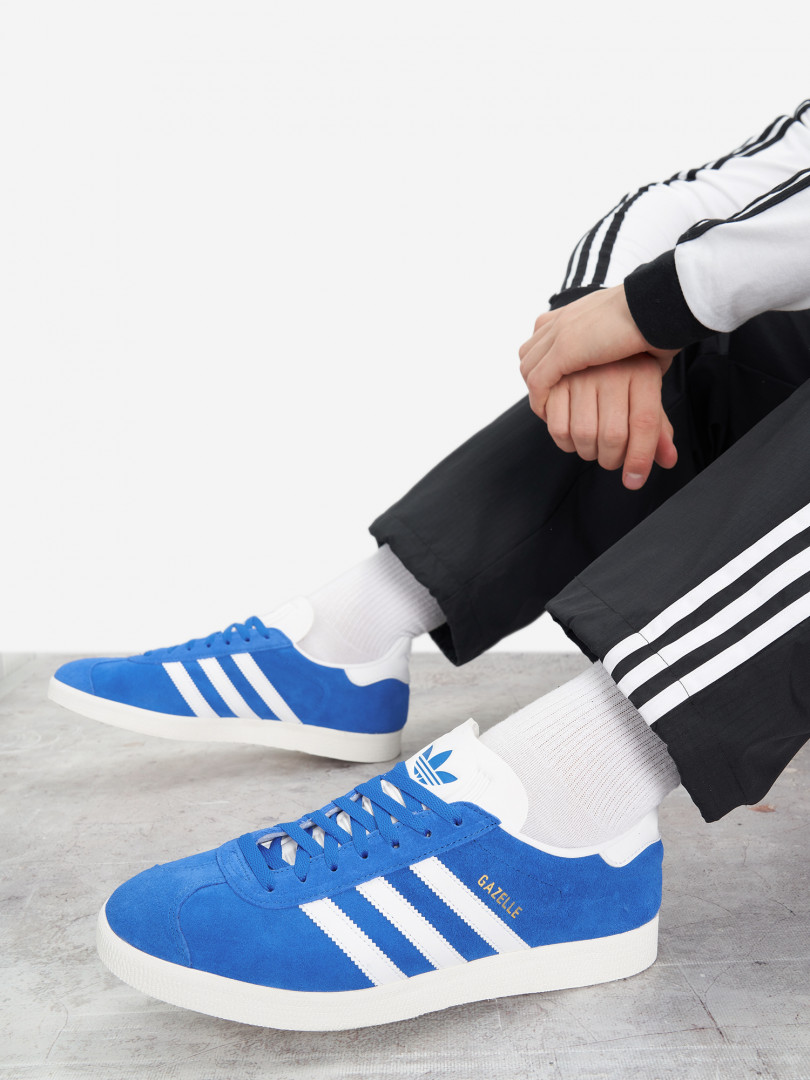 фото Кеды мужские adidas gazelle, синий