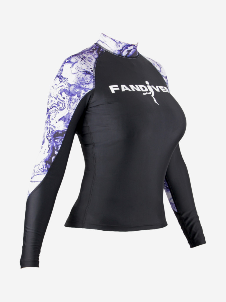 Гидромайка лайкровая женская FANDIVER Marble