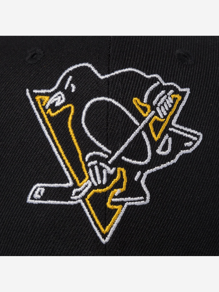 Бейсболка MITCHELL NESS HP9572-PPEBLCK Pittsburgh Penguins NHL