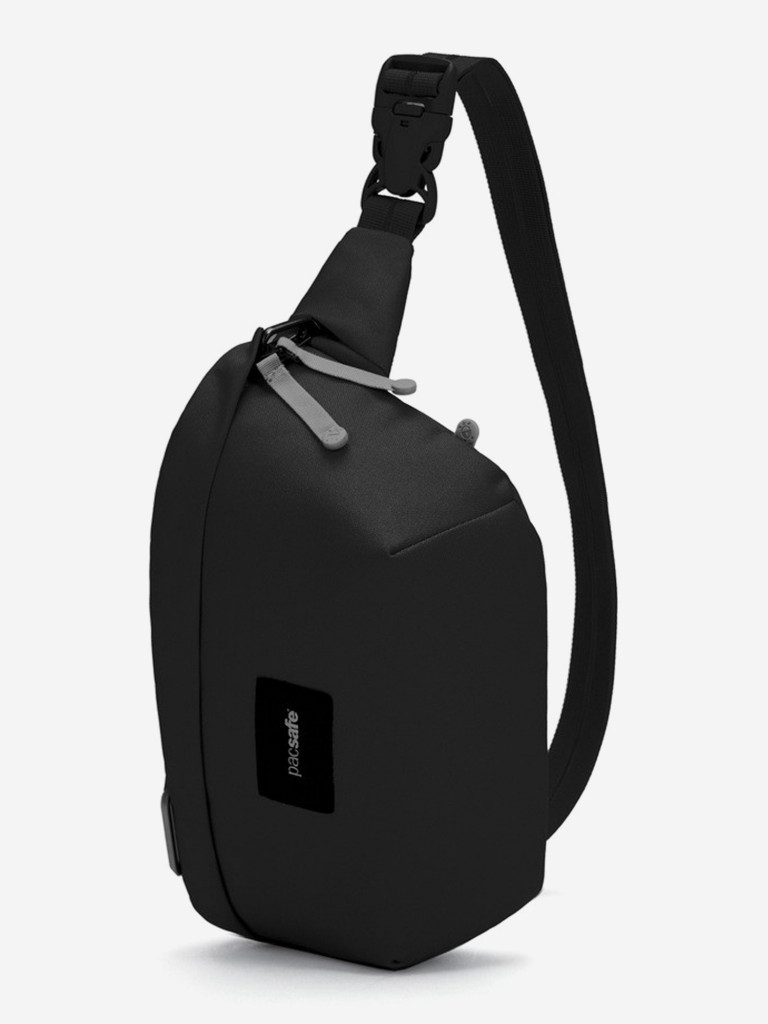 Сумка слинг антивор Pacsafe Go Sling, черная смола, 2.5 л.