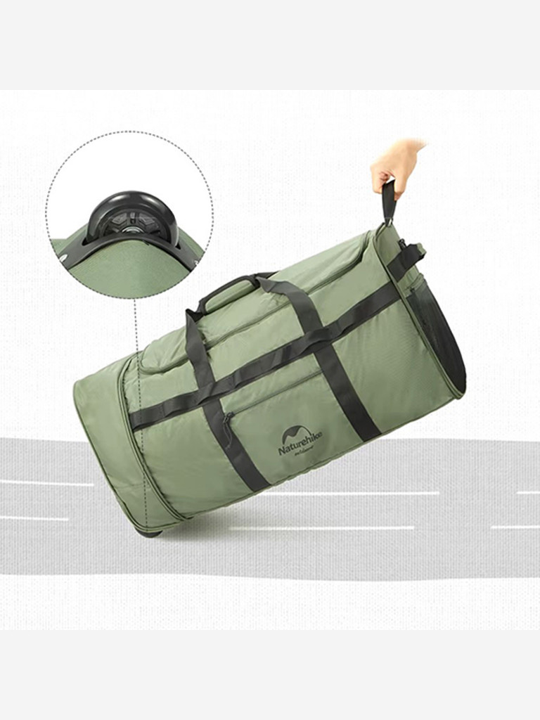 Дорожная сумка Naturehike XS03, 88L, зеленая