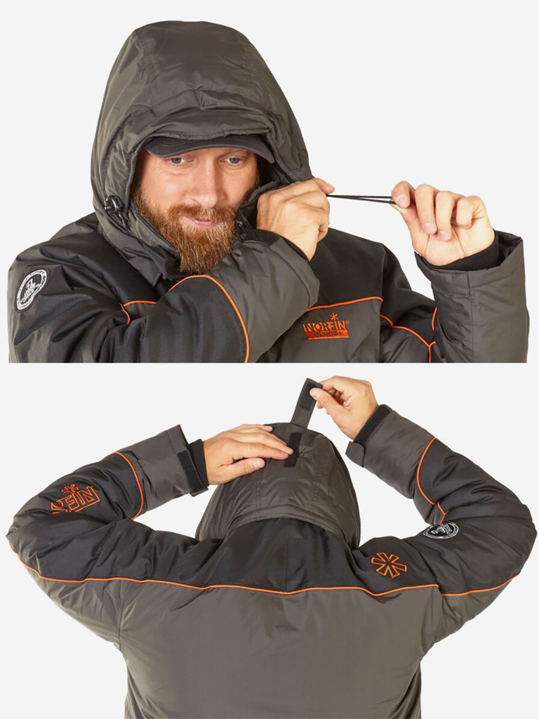 Костюм зимний Norfin ATLANTIS + (куртка+полукомбинезон) для рыбалки и охоты