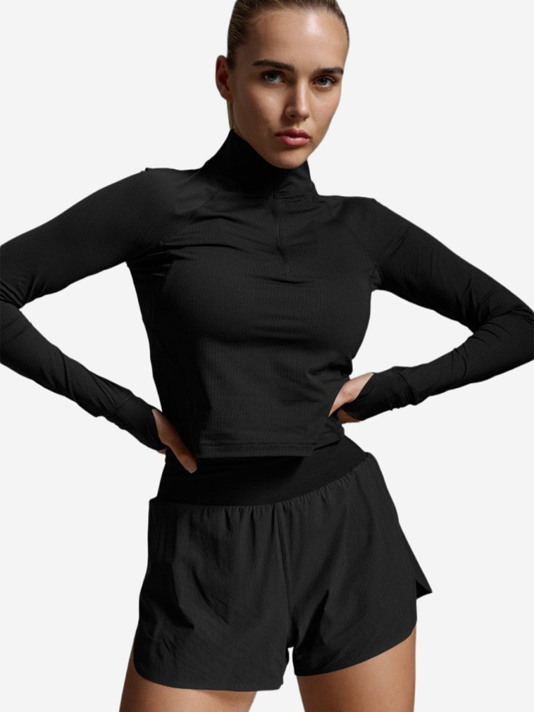 Женский Рашгард 2XU Aero Waffle 1/2 Zip