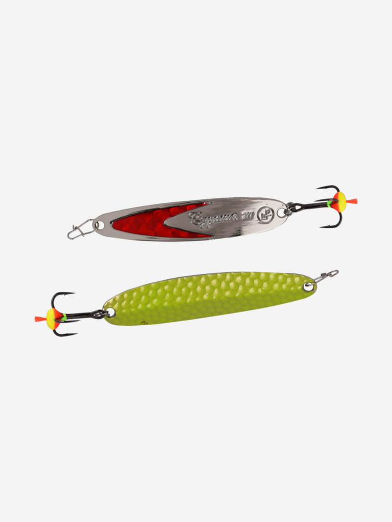 Блесна вертикальная Ecopro Судачья красный флекс, 70мм, 15г, GRB/SRF