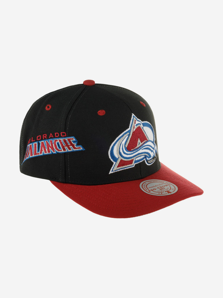 Бейсболка MITCHELL NESS HHSS7311-CAVYYPPPBLCK Colorado Avalanche NHL (черный)