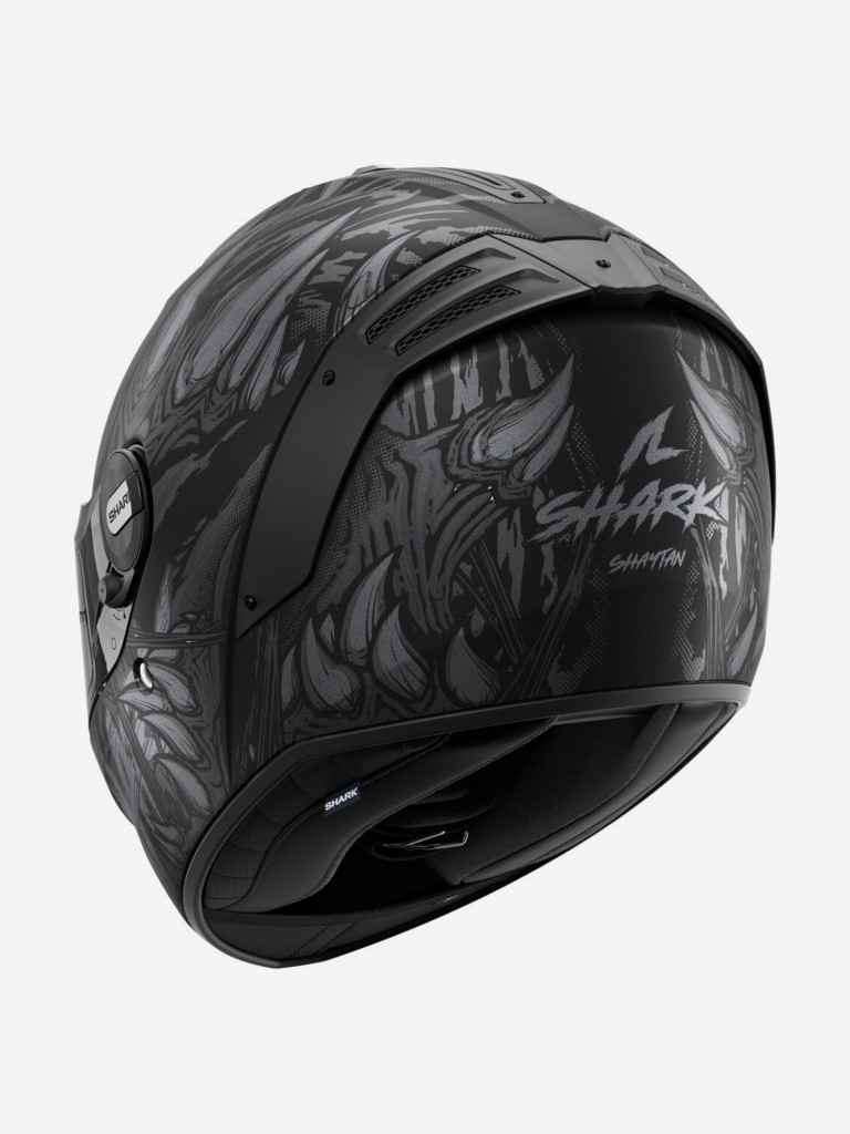 Мотошлем интеграл Shark SPARTAN RS SHAYTAN MAT Black/Anthracite/Anthracite
