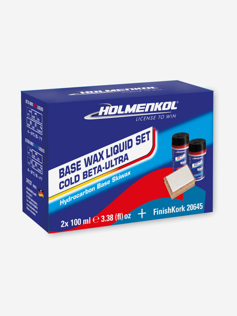 Набор жидких мазей скольжения Holmenkol Basic Liquid Set Cold