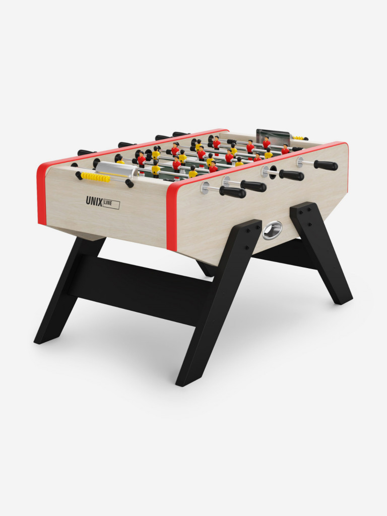 Игровой стол UNIX Line Футбол - Кикер (140х70см) Light Wood