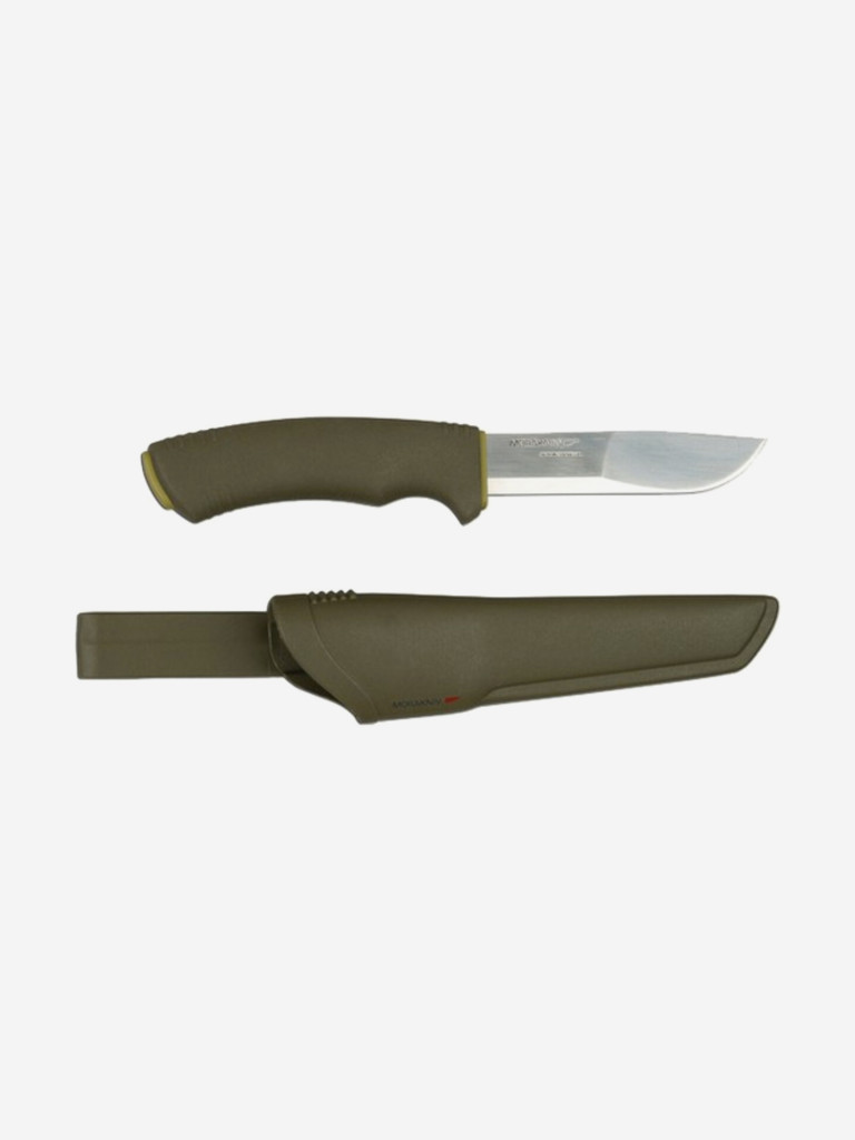 Нож Morakniv BushCraft Forest, нержавеющая сталь, рез. рукоять, 12493