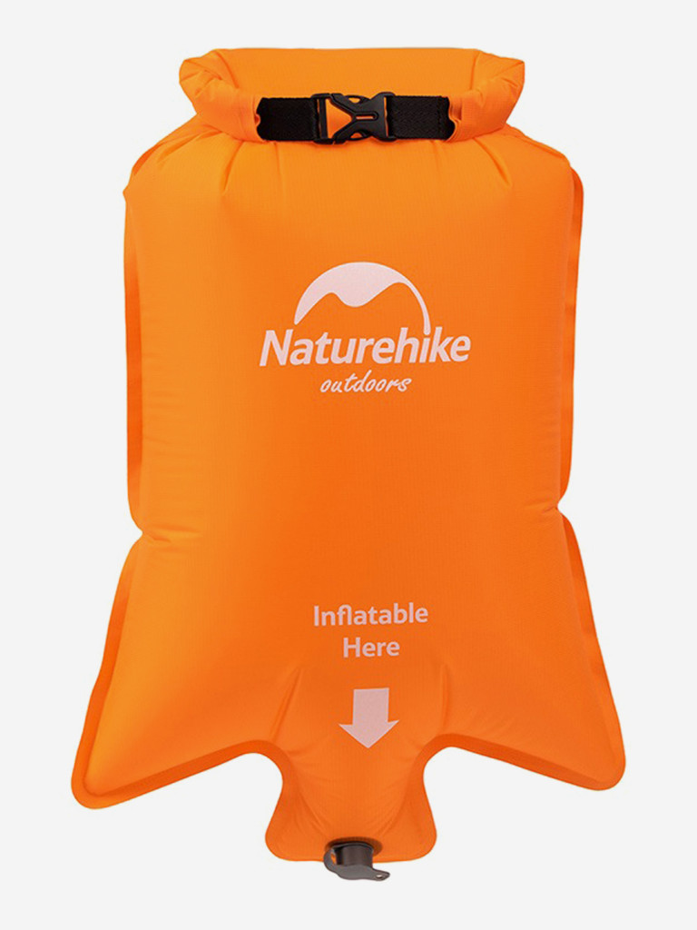 Гермомешок-насос NatureHike Inflatable bag NH19Q033-D оранжевый