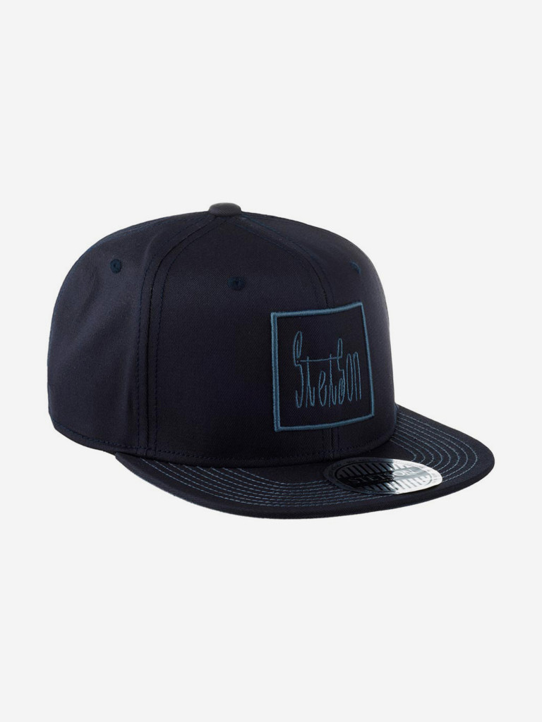 Бейсболка с прямым козырьком STETSON 7781125 BASEABALL CAP COTTON (синий)