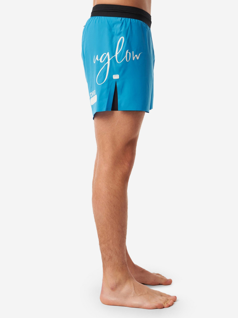 Шорты с поясом мужские UGLOW, синий