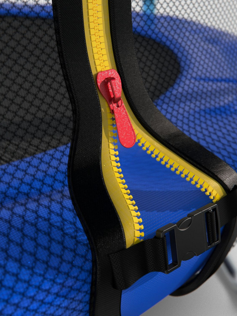 Батут DFC Trampoline Fitness с сеткой 6ft