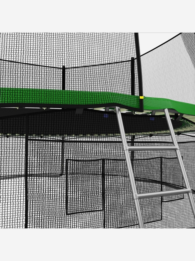 Батут каркасный UNIX Line Classic 10 ft, общий диаметр 305 см, до 150 кг