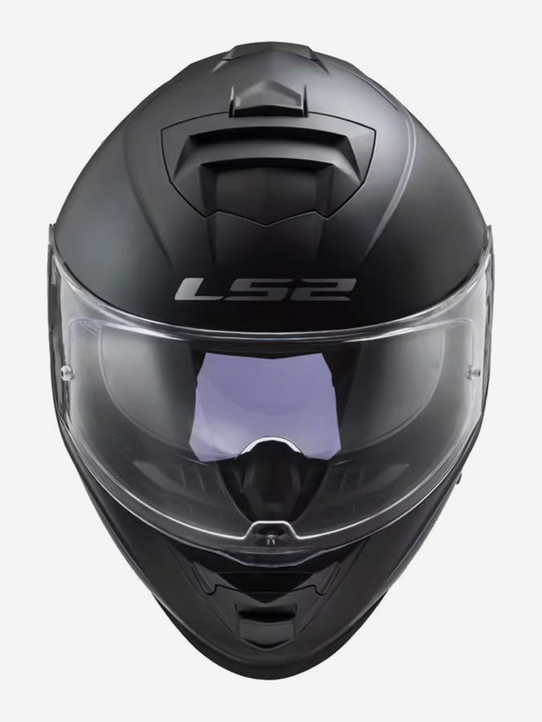 Мотошлем LS2 FF800 STORM II SOLID (черный матовый, Matt Black)