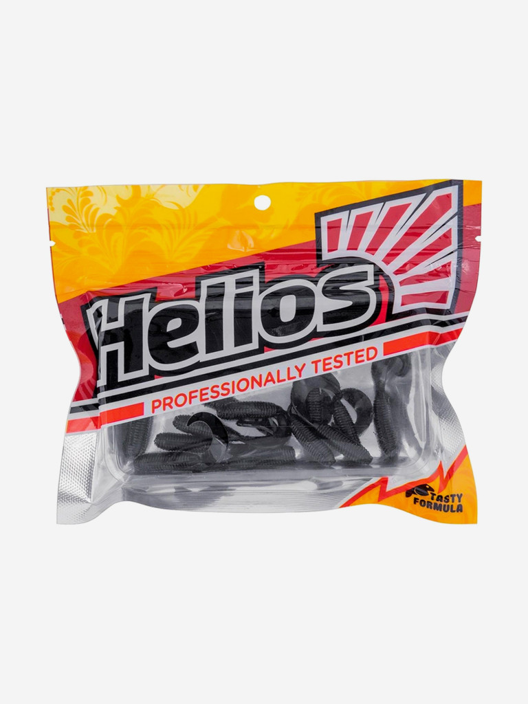 Мягкая приманка Helios Тiny Credo, 1,55" / 4 см, Black, 12 штук (HS-8-011)