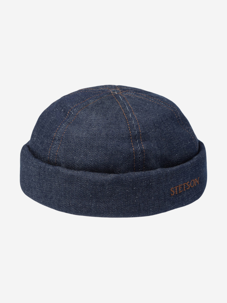 Шапка докер STETSON 8821123 DOCKER DENIM SUSTAINABLE (синий)