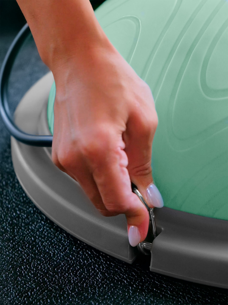 Балансировочная платформа PROIRON с эспандерами 47см