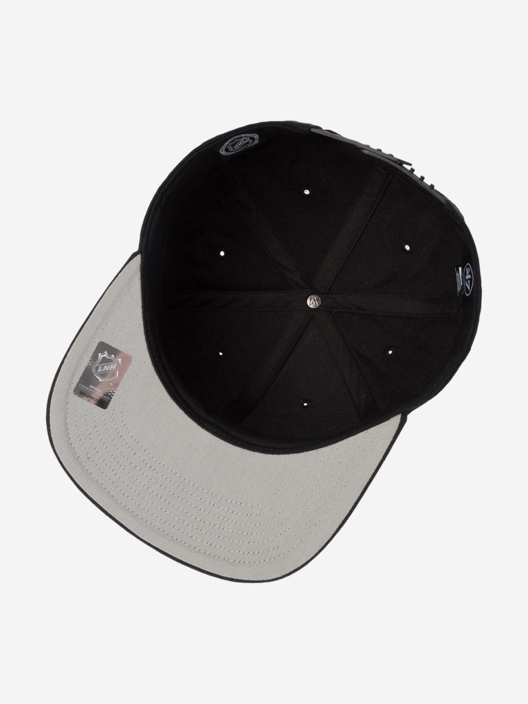 Бейсболка с прямым козырьком 47 BRAND H-NSHOT01WBP-BK Boston Bruins NHL