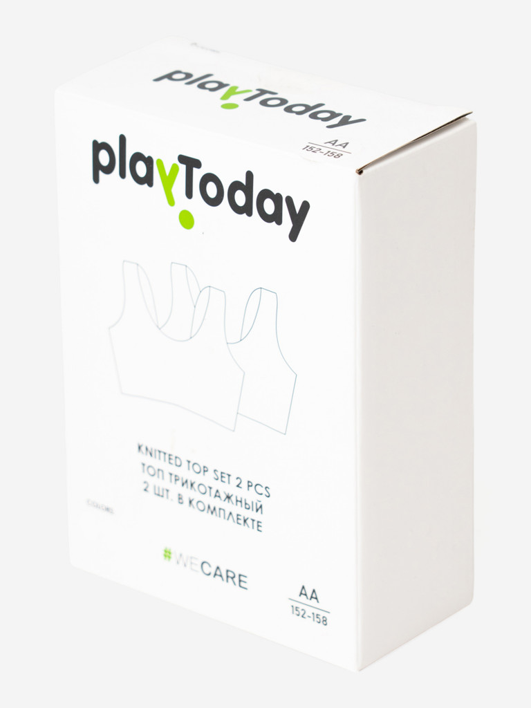 Топ-бра для девочек, 2 шт PlayToday