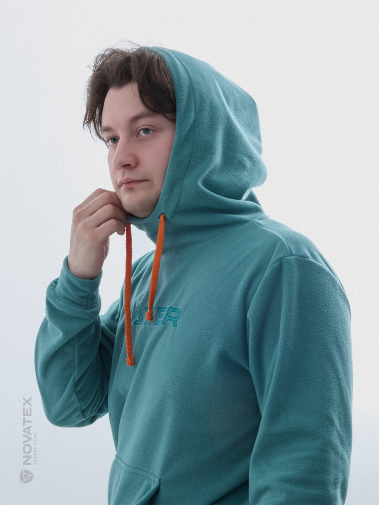 Толстовка флисовая для охоты и рыбалки PAYER, полынь