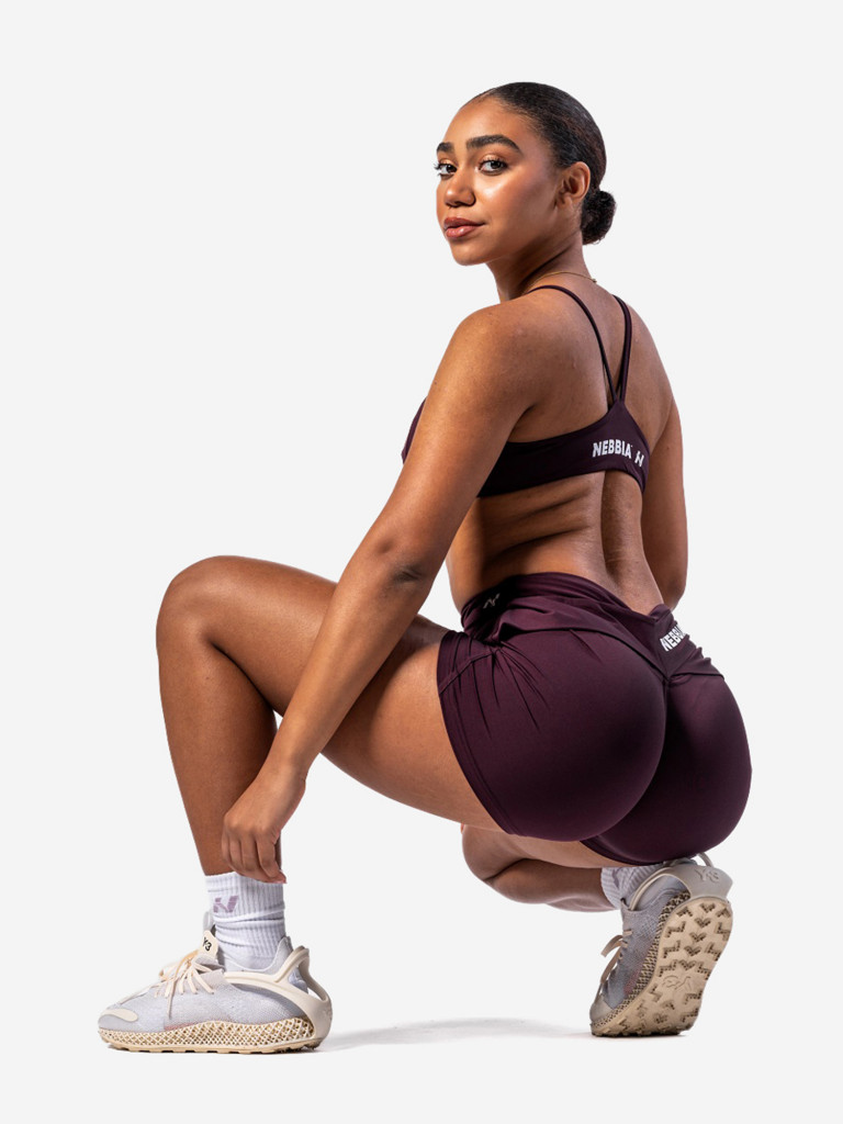 Шорты женские Nebbia V-shaping Belt Shorts STRONG BEAUTY 428
