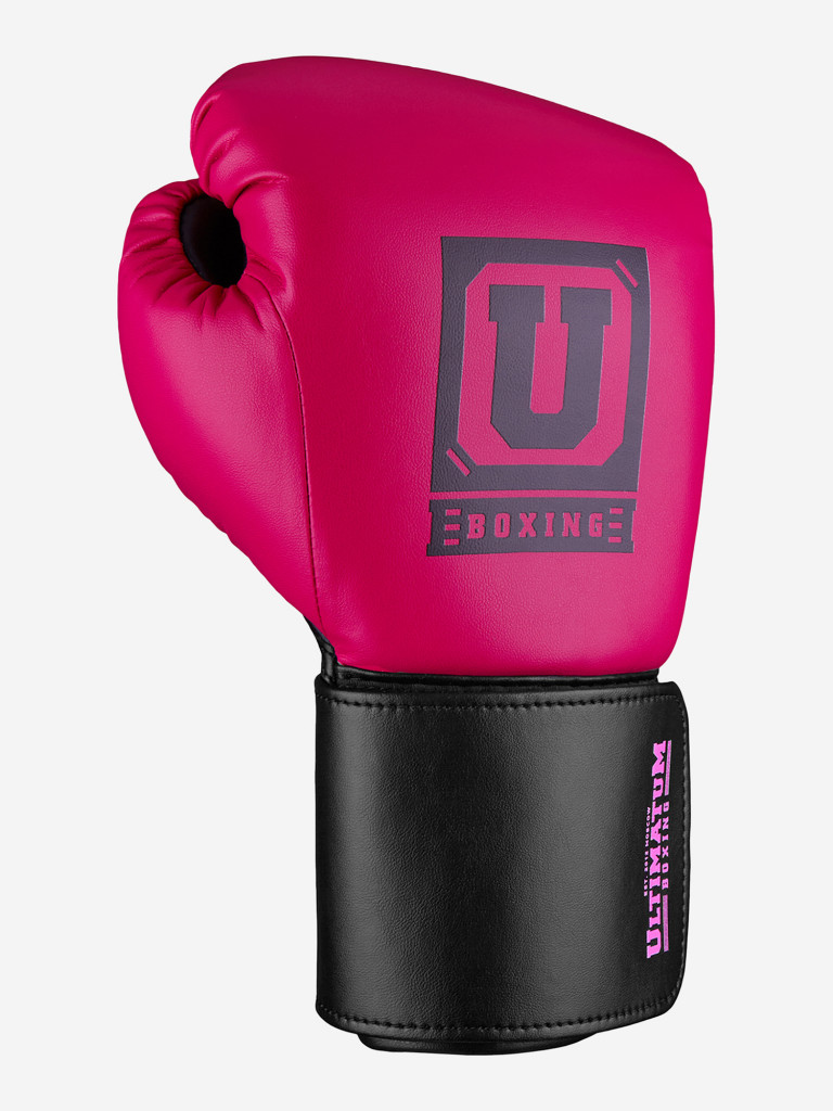 Тренировочные перчатки на липучке Ultimatumboxing Gen7Evo-Htn Magenta