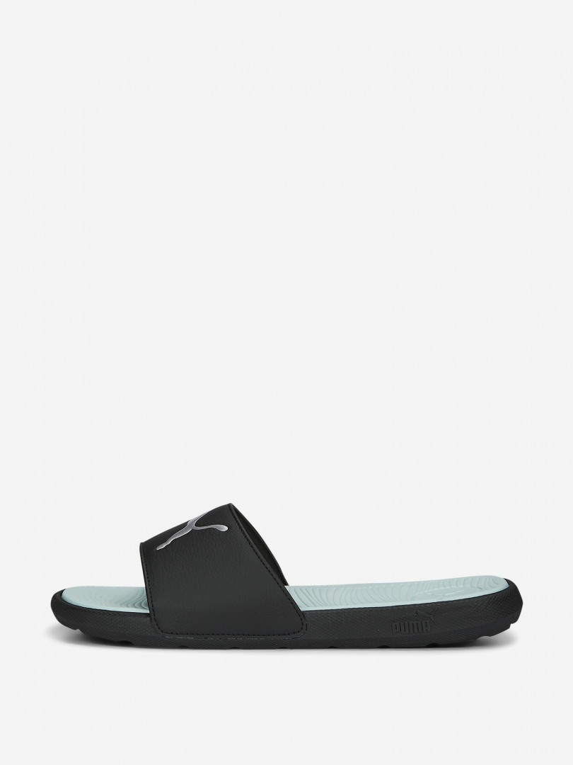 фото Шлепанцы женские puma cool cat 2.0 sport wns, черный