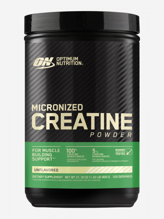 Микронизированный Креатин Optimum Nutrition Порошок, 600 г