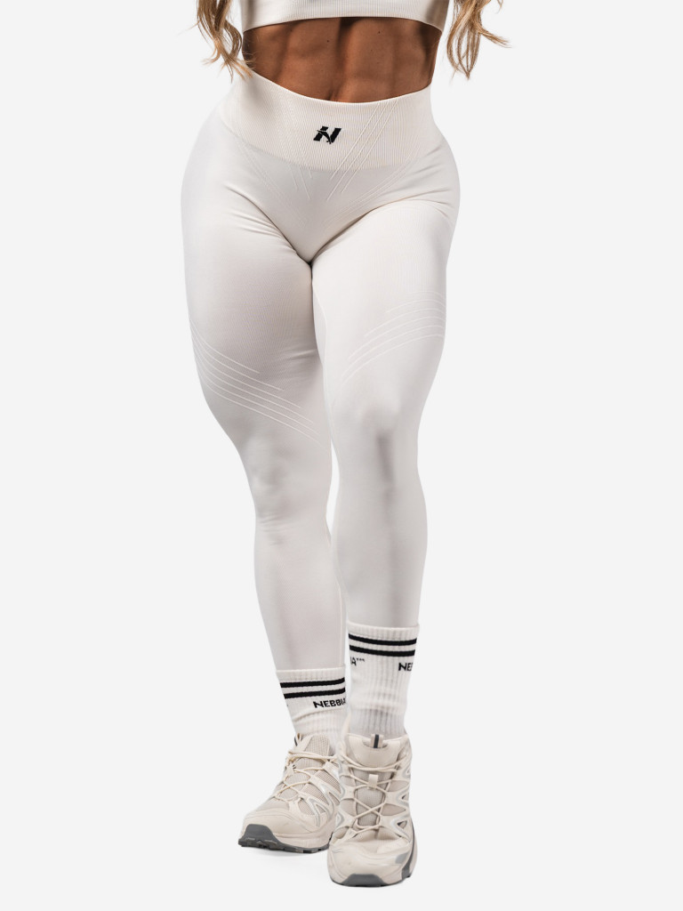 Легинсы спортивные женские NEBBIA Push-Up Leggings with Shaping Lines FLOW SEAMLESS 497